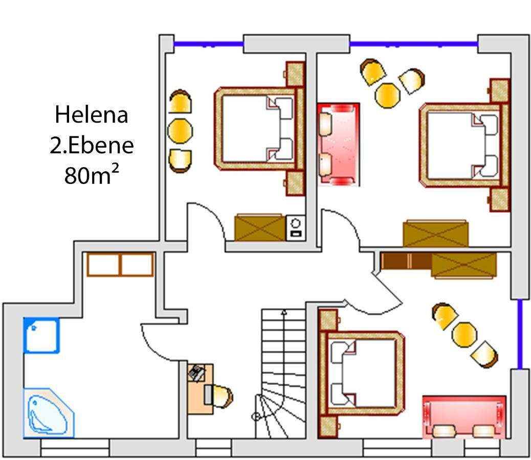 شقة Schweizer Haus Wippra المظهر الخارجي الصورة